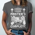 Master's Level Complete College Graduation Unisex Jersey T-Shirt