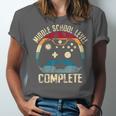 Middle School Level Complete Gamer Class Of 2024 Graduation Unisex Jersey T-Shirt
