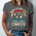 Middle School Level Complete Gamer Class Of 2025 Graduation Unisex Jersey T-Shirt