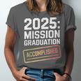 Mission Graduation Accomplished For Class Of 2025 Unisex Jersey T-Shirt