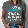 My Mommy Did It Tee Graduation Graduated Mom Proud Children Unisex Jersey T-Shirt