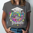 Mother Of a 2025 Graduate Tie Dye Class Senior Graduation 25 Unisex Jersey T-Shirt