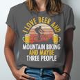 Mountain Biking Beer Drinking Introvert Sayings For Cyclist Unisex Jersey T-Shirt Mountain Biking Beer Drinking Introvert Sayings For Cyclist Unisex Jersey T-Shirt