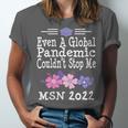 MSN Masters Science In Nursing Nurse Graduation 2022 Unisex Jersey T-Shirt