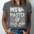 MSW Est 2026 Masters Of Social Work Graduation Social Worker Unisex Jersey T-Shirt
