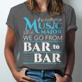 Music Major Student Pun Graduation Unisex Jersey T-Shirt