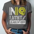 No Limits Class Of 2019 Graduation Vintage Unisex Jersey T-Shirt
