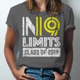No Limits Cool Class Of 2019 Graduation Unisex Jersey T-Shirt