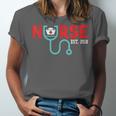Nurse Est 2018 New Graduation Nursing School T-Shirt Unisex Jersey T-Shirt