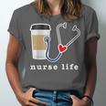 Nurse Life Graphic Nursing School Graduation Unisex Jersey T-Shirt