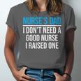 Nurse's Dad Father Nursing School Graduation Unisex Jersey T-Shirt