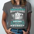 Nursing School Graduation Inherited RN LPN Nurse Grad 2021 Unisex Jersey T-Shirt