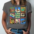 I Am This Old Retro Vintage Nostalgia 80s 90s Cassette Tape Unisex Jersey T-Shirt I Am This Old Retro Vintage Nostalgia 80s 90s Cassette Tape Unisex Jersey T-Shirt