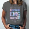Omnisexual Emo Introvert Pride Trendy Mystic Teen Goth Style Unisex Jersey T-Shirt