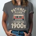 Patience Please I'm From The 1900s Cassette Unisex Jersey T-Shirt