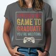 I Paused My Game To Graduate Gamer Graduation Men Boys Unisex Jersey T-Shirt