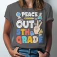 Peace Out 5th Grade Fifth Grade Graduation T-Shirt Unisex Jersey T-Shirt