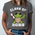 Peace Sign Hand Turtle Class Of 2026 Graduation Unisex Jersey T-Shirt