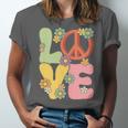 Peace Sign Love Groovy Vibes Costume Nostalgia 1980s Fashion Unisex Jersey T-Shirt