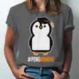 Penguin Graduation For Grads Hashtag Pengwinning Unisex Jersey T-Shirt