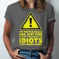 My People Skills Are Just Fine Sarcastic Introvert Unisex Jersey T-Shirt