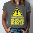 My People Skills Are Just Fine Sarcastic Introvert Unisex Jersey T-Shirt My People Skills Are Just Fine Sarcastic Introvert Unisex Jersey T-Shirt