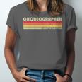 Personal Christmas Retro Vintage Graduation CHOREOGRAPHER Job Title Profession Birthday Worker Unisex Jersey T-Shirt