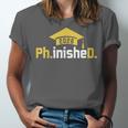 PhD Finished PhinisheD Class Of 2026 Phd Graduation Unisex Jersey T-Shirt