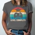 PhD Level Complete Graduation Doctorate In Philosophy Unisex Jersey T-Shirt