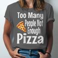 Pizza Lover Saying Introvert Anti Social Humor Foodie Unisex Jersey T-Shirt Pizza Lover Saying Introvert Anti Social Humor Foodie Unisex Jersey T-Shirt