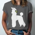 Poodle Graduation Dog Graduate Unisex Jersey T-Shirt