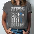 Proud Air Force Mom US Air Force Graduation Mom Unisex Jersey T-Shirt