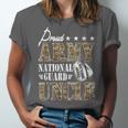 Proud Army National Guard Uncle National Guard Graduation Unisex Jersey T-Shirt