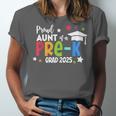 Proud Aunt Of A Pre-K 2025 Graduate Class Of 2025 Graduation Unisex Jersey T-Shirt