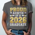 Proud Auntie Of A 2026 Graduate Shirt Class 2026 Graduation Unisex Jersey T-Shirt