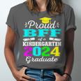 Proud Bff Of Kindergarten Graduate 2024 Graduation Bff Unisex Jersey T-Shirt