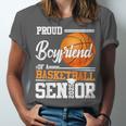 Proud Boyfriend Of A 2025 Senior Graduation Basketball Unisex Jersey T-Shirt
