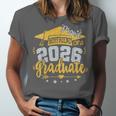 Proud Boyfriend Of A 2026 Graduate Grad Senior Graduation Unisex Jersey T-Shirt