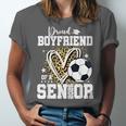 Proud Boyfriend Of A 2026 Senior Soccer Graduation Leopard Unisex Jersey T-Shirt