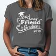 Proud Boyfriend Of A Graduate 2019 Family Graduation Shirts Unisex Jersey T-Shirt