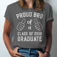 Proud Bro Brother Class Of 2018 Graduate Graduation Shirt Unisex Jersey T-Shirt