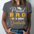 Proud Bro Of A Class Of 2024 Graduate Senior Graduation Unisex Jersey T-Shirt