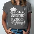 Proud Brother Of a 2020 Graduate Graduation Class Unisex Jersey T-Shirt