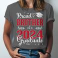 Proud Brother Of a Class Of 2024 Graduate For Graduation Unisex Jersey T-Shirt
