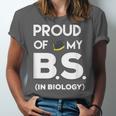 Proud Of My BS In Biology Graduation T-Shirt Unisex Jersey T-Shirt
