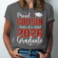 Proud Cousin Of a Class Of 2026 Graduate Senior Graduation Unisex Jersey T-Shirt