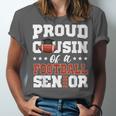 Proud Cousin Of a Football Senior 2026 Graduation Gifts Unisex Jersey T-Shirt