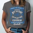 Proud Of Cousin Police Academy Graduation Shirt Unisex Jersey T-Shirt
