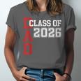 Proud Dad Of A 2026 Graduate Grad Senior Father Graduation Unisex Jersey T-Shirt