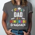 Proud DAD Of A 4th Grade Graduate Graduation 2024 Senior 24 Unisex Jersey T-Shirt
